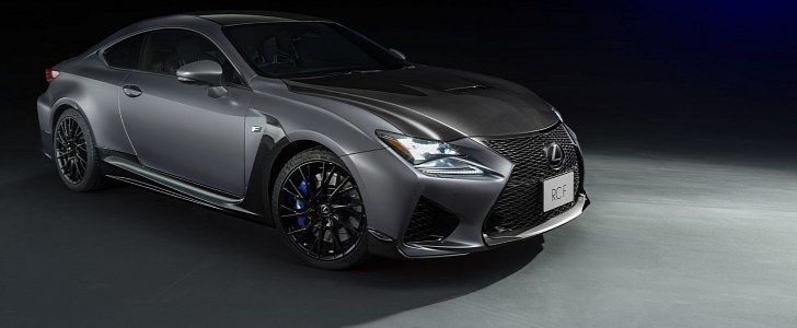 Lexus RC F and GS F Get Blue Leather and Carbon Fiber Trim for 10th Anniversary