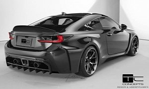 Lexus RC F Getting New Body Kit from TC Concepts