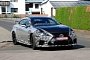 Lexus RC F GT Spied With Carbon Fiber Hood