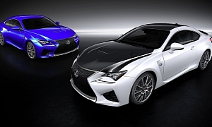 Lexus RC F Looking Awesome in White
