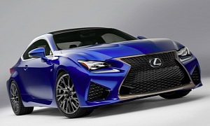 Lexus RC F Official Pictures Revealed before Detroit Show