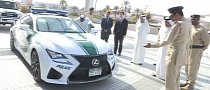 Lexus RC F Reaches Dubai Police Fleet
