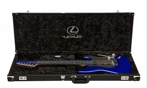Lexus Releases Custom Fender Stratocaster With LC 500 Inspired Paint Job