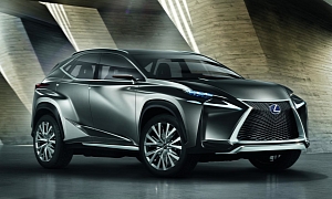 Lexus Reveals LF-NX Small Crossover Concept Ahead of Frankfurt