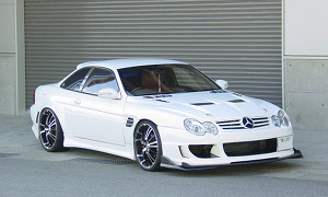 Lexus SC300 Tries to Become Mercedes SL55 AMG