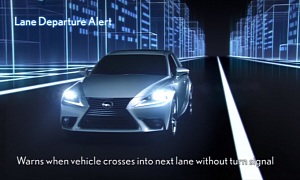 Lexus Shows Standard 2014 IS Safety Features