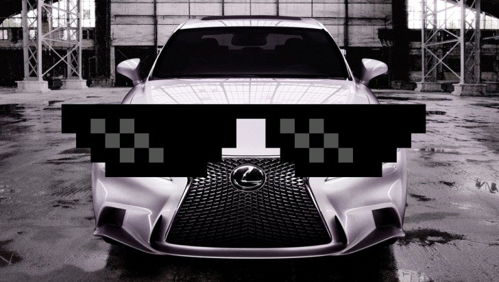Lexus design deal with it