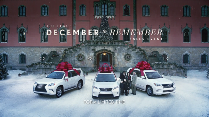 Lexus December Sales Campaign