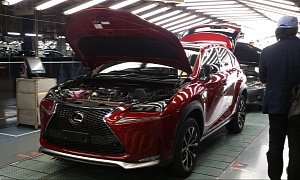 Lexus Starts NX Production in Japan, Revives Kanda Factory