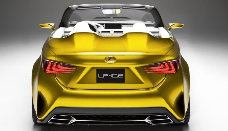 Lexus LF-C2 concept rear