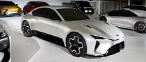 Lexus Unveils Electric Sedan Concept and It’s Giving Off Some Really Cool Anime Vibes