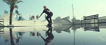 Lexus Unveils Its Hoverboard in Action - Turns Out Skating on Water is Possible
