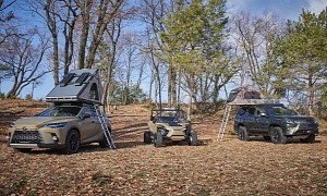 Lexus Unveils Trio of Adventure-Ready Off-Road Concepts for Camping Fanatics