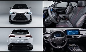 Lexus UX Hybrid Crossover Enters 2024 Model Year Pretty Much Unchanged From 2023