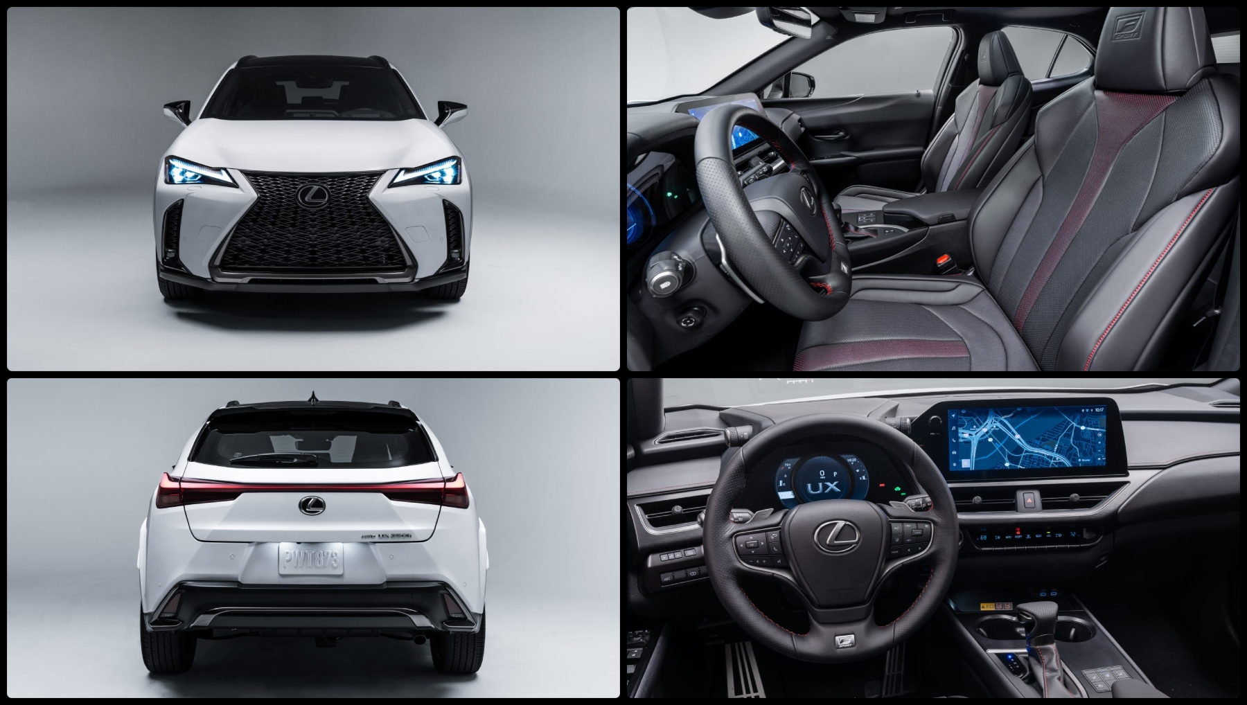 Lexus UX Hybrid Crossover Enters 2024 Model Year Pretty Much Unchanged