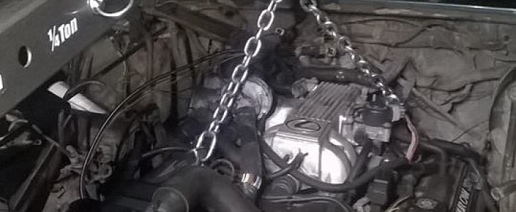 Lexus V8 engine swap for Wrangler
