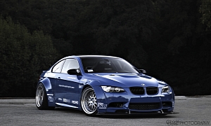 Liberty Walk BMW M3 Is Insanely Loud Thanks to iPE