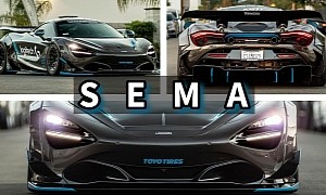 Liberty Walk Ignores the McLaren 750S, Tunes the Hell out of the 720S for SEMA