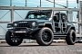 Liberty Walk Jeep Wrangler Is a Carbon Widebody Trail Conqueror
