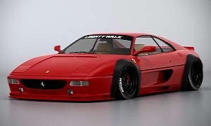 Liberty Walk Kicks the Exoticness Out of the Ferrari F355 With Their Typical Body Kit