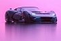 Liberty Walk Lamborghini Miura Meets Terzo Millennio in Electric Mashup