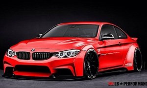 Liberty Walk Working on a Kit for BMW’s 4 Series Coupe