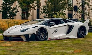 Liberty Walk’s Body Kit for the Lamborghini Aventador Costs As Much as a Used Aventador