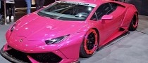 Liberty Walk's Lamborghini Huracan Is Pinker Than a Teenage Girl's Purse