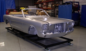 Licensed 1965 Ford Mustang Convertible Body Shell to Debut at 2011 SEMA