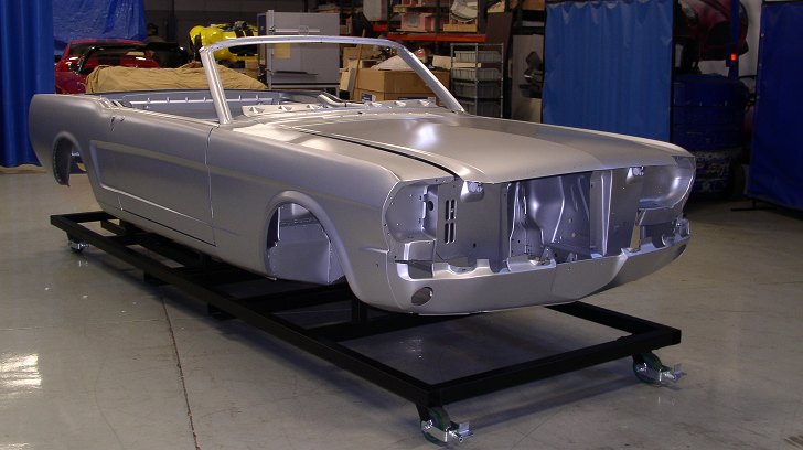 Licensed 1965 Ford Mustang Convertible body shell