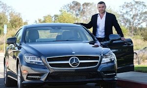 Liev Schrieber Is All About Style in His Mercedes CLS 550