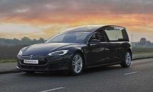 Life-Long Ecologists Can Now Receive a Fitting Funeral Thanks to Model S Hearse