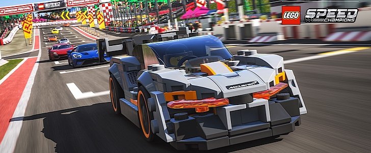 McLaren Senna LEGO in Forza Horizon 4 LEGO Speed Champions expansion
