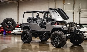 Lifted 1957 Willys Jeep Is Both Vintage and Modern at the Same Time, Also Cheap