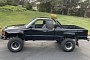 Lifted 1985 Toyota Pickup 4x4 Looks Like Marty McFly's Truck, Bidding Still Open
