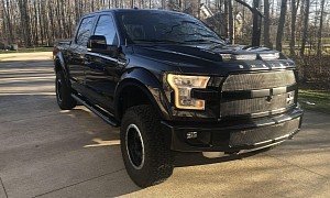 Lifted 2016 Shelby F-150 Hides 700-HP Supercharged V8 Under Super Snake Hood