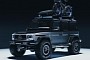 Lifted Mercedes-AMG G63 on Solid Axles Gets Stranded in CGI Studio