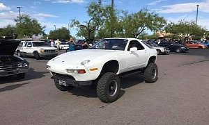 Lifted Porsche 928 Looks Ready For Offroading, Nicknamed S4x4