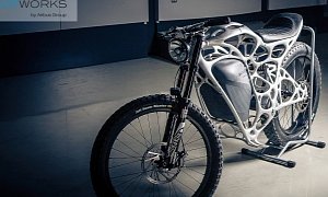 Light Rider Is the First 3D-Printed Motorcycle, and It Looks Like It's Alive
