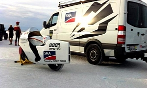 Lightning Sets New Land Speed Record for Electric Bikes at Bonneville