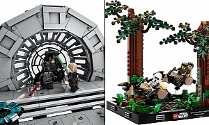 Lightsabers, Darth Vader and Speeder Bikes Are Part of LEGO's New Star Wars Dioramas