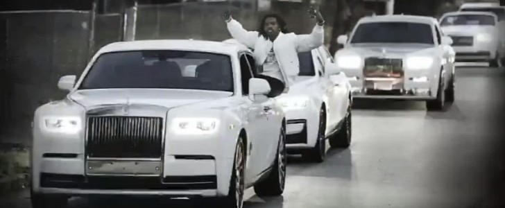 Lil Baby and Rolls-Royce