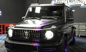 Lil Huddy's One-of-One Mercedes-AMG G-Wagen Is West Coast Customs-Made, Totally Awesome