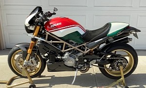 Limited-Edition 2008 Ducati Monster S4RS Tricolore With Low Miles Oozes Italian Splendor
