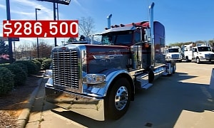 Limited Edition 2024 Peterbilt 389X Is a Colorado Avalanche, Puts in Work Like MacKinnon