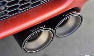 Limited Edition Frozen Red BMW E92 M3 Goes for Akrapovic at EAS