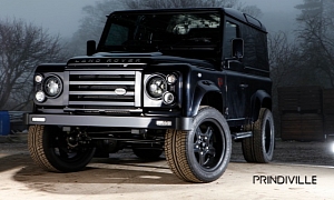 Limited Edition Land Rover Defender from Prindiville Design