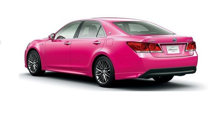 Pink Toyota Crown