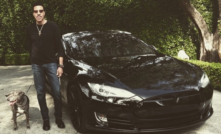 Lionel Richie's Tesla Model S