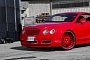 Lipstick Red Bentley GT Sports Widebody Kit and Forgiato Wheels